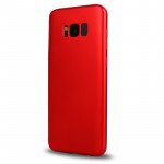 Wholesale Samsung Galaxy S8 TPU Full Cover Hybrid Case (Red)